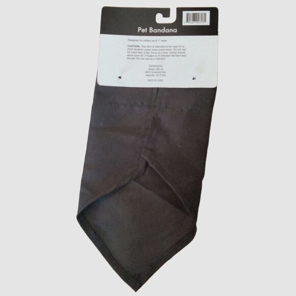 Halloween Dog Bandana Small Boo Yah Ghost Attach to Collar Cat - Picture 2 of 5